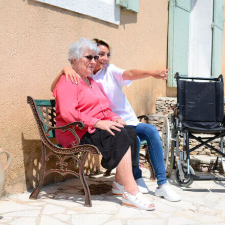 Client With Caregiver