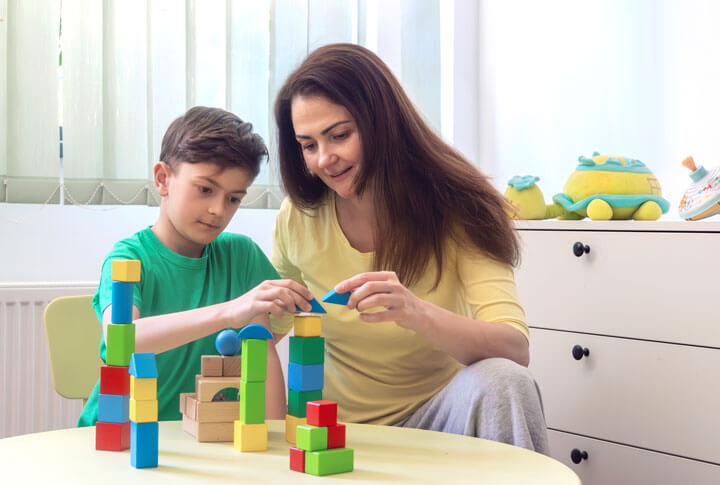 Occupational Therapist With Child