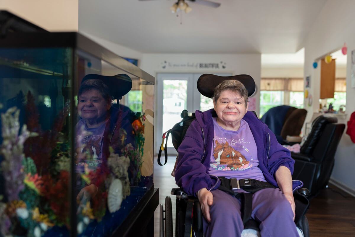 Residential Client Wheelchair Large