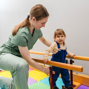 Young Girl Physical Therapy